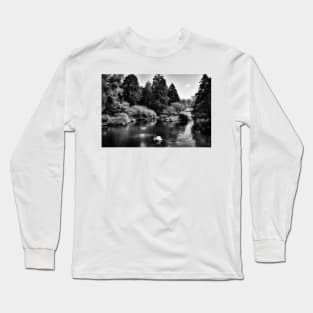 Nature's Beauty In Black And White Long Sleeve T-Shirt